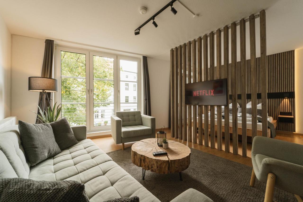 Raum921 - Stilvolles Apartment - Wlan, Tiefgarage, Kueche, Netflix Magdeburgo Exterior foto