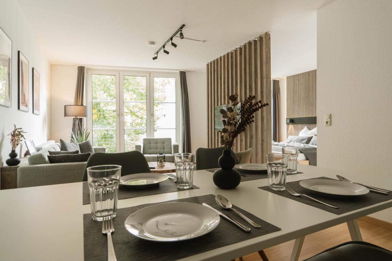 Raum921 - Stilvolles Apartment - Wlan, Tiefgarage, Kueche, Netflix Magdeburgo Exterior foto