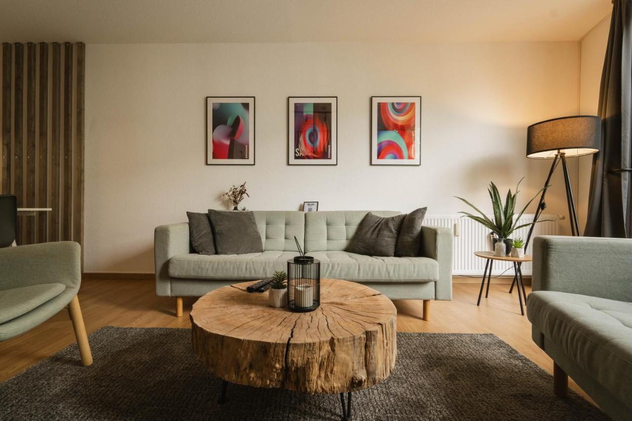 Raum921 - Stilvolles Apartment - Wlan, Tiefgarage, Kueche, Netflix Magdeburgo Exterior foto